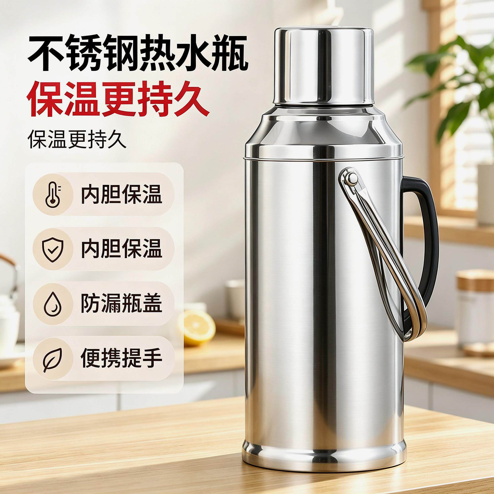 不锈钢热水瓶保温暖壶家用暖水