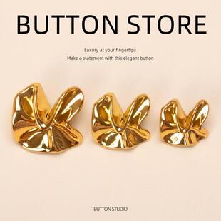 好看的婴儿宝宝专用女西装毛衣开衫扣子高端精致时尚衣服纽扣配件