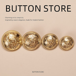 西装毛衣开衫扣子高端精致时尚衣服纽扣配件灰色大衣婴儿宝宝专用