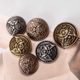 黑色毛衣开衫扣子高端精致时尚衣服纽扣配件好看的貂皮大衣高档睡