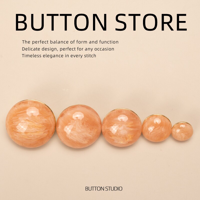 diy多巴胺彩色粉红色牛仔纽扣扣子女士演出服可爱牛仔裙上衣国