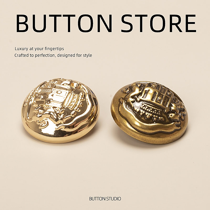 羊绒大衣羊毛大衣毛衣开衫扣子