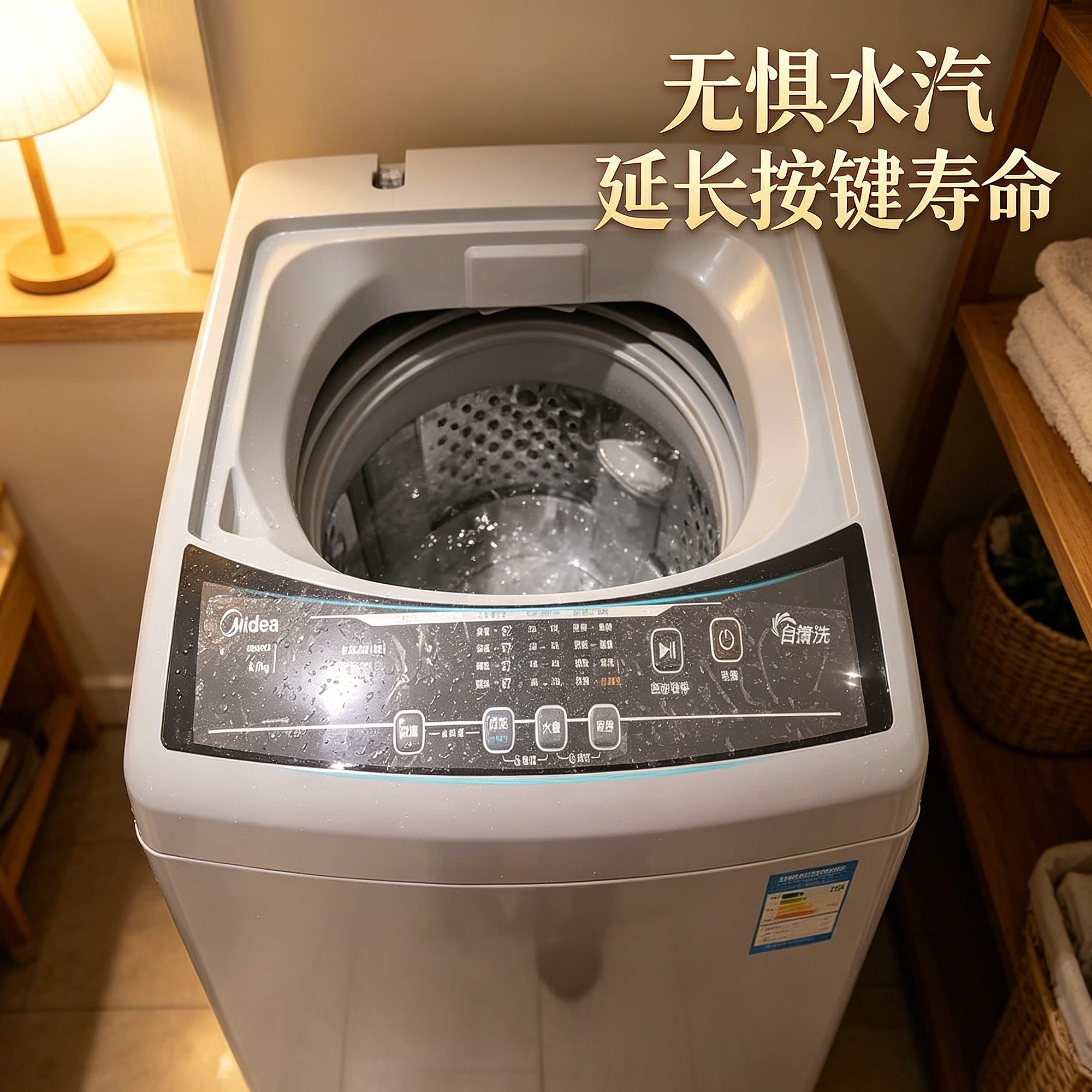 防划触控胶膜贴膜触屏洗衣机屏