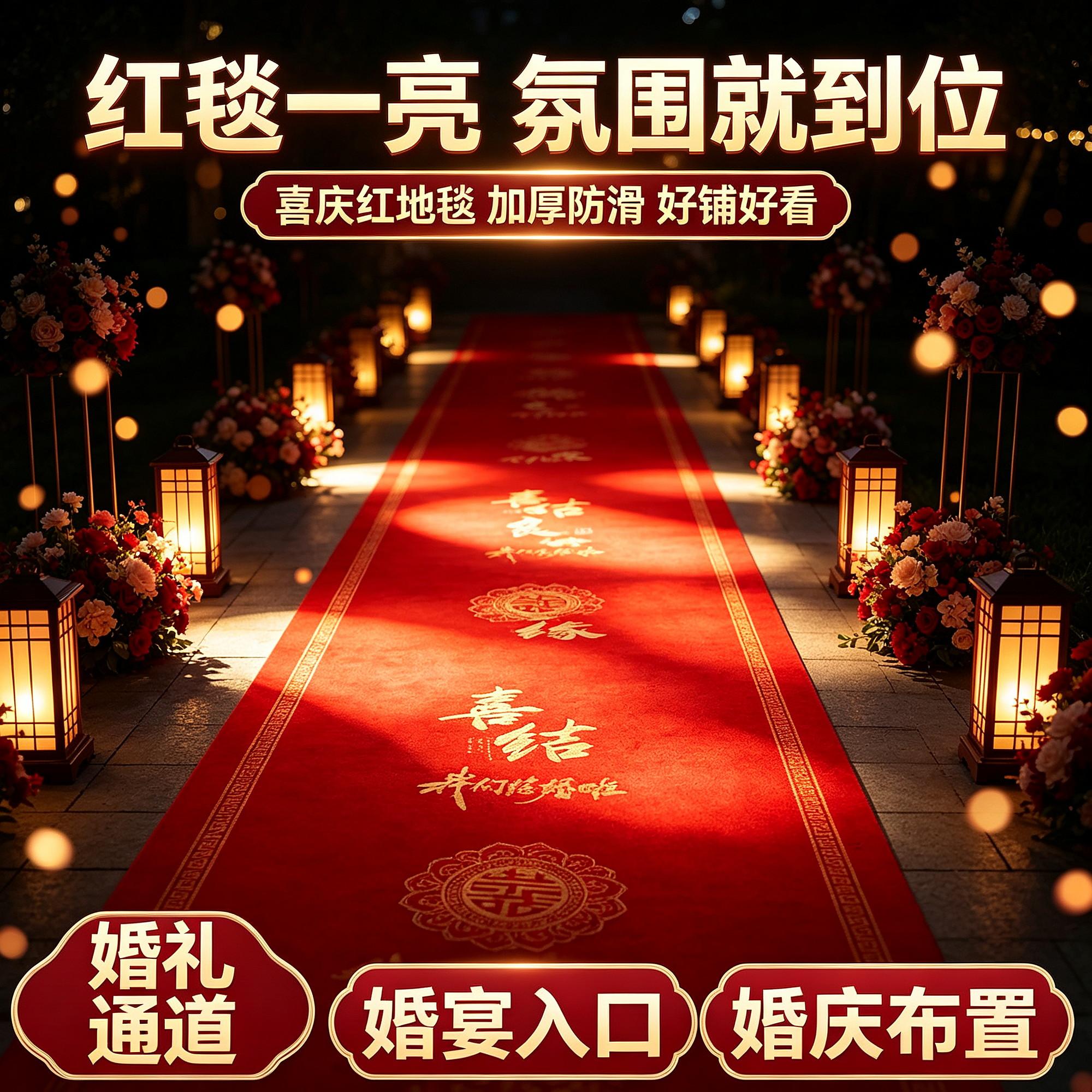 装饰室内外走廊新款红地毯一次