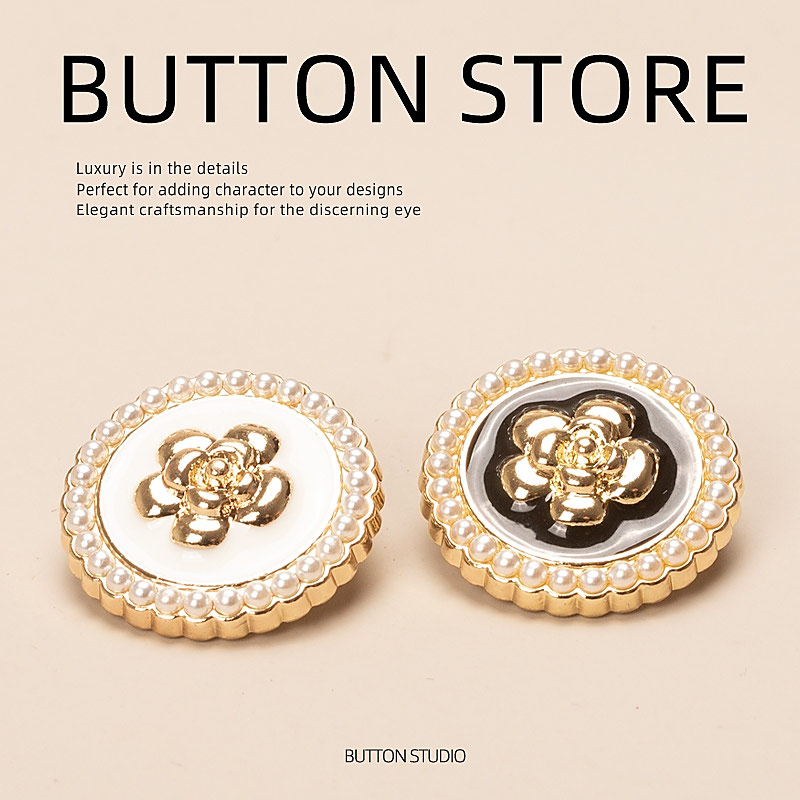 貂皮大衣毛衣开衫扣子高端精致