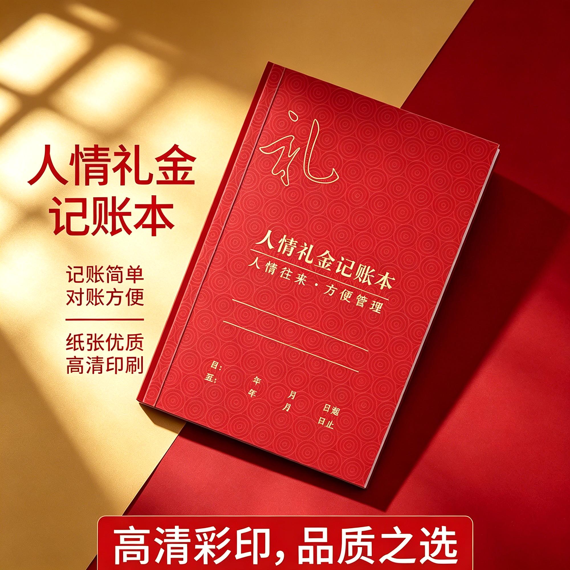 新款家庭寿宴人情礼金往来记账