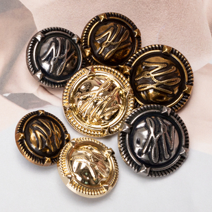 西服高档毛衣开衫扣子高端精致时尚衣服纽扣配件大衣高级感羊绒大