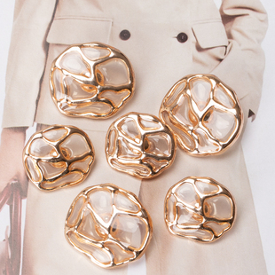 金色大衣蓝色儿童各种大全毛衣开衫扣子高端精致时尚衣服纽扣配件