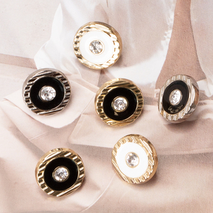 牛仔外套呢子大衣专用中式毛衣开衫扣子高端精致时尚衣服纽扣配件