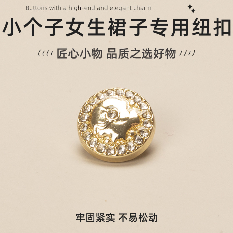 浅棕色纯棉针织腰袢扣橄榄绿衬