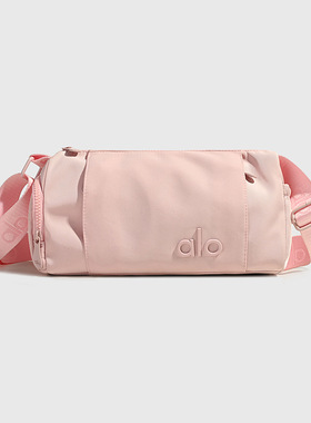 ALOYOAG新款韩版时尚单肩斜挎包小众圆筒包大容量通勤百搭休闲女