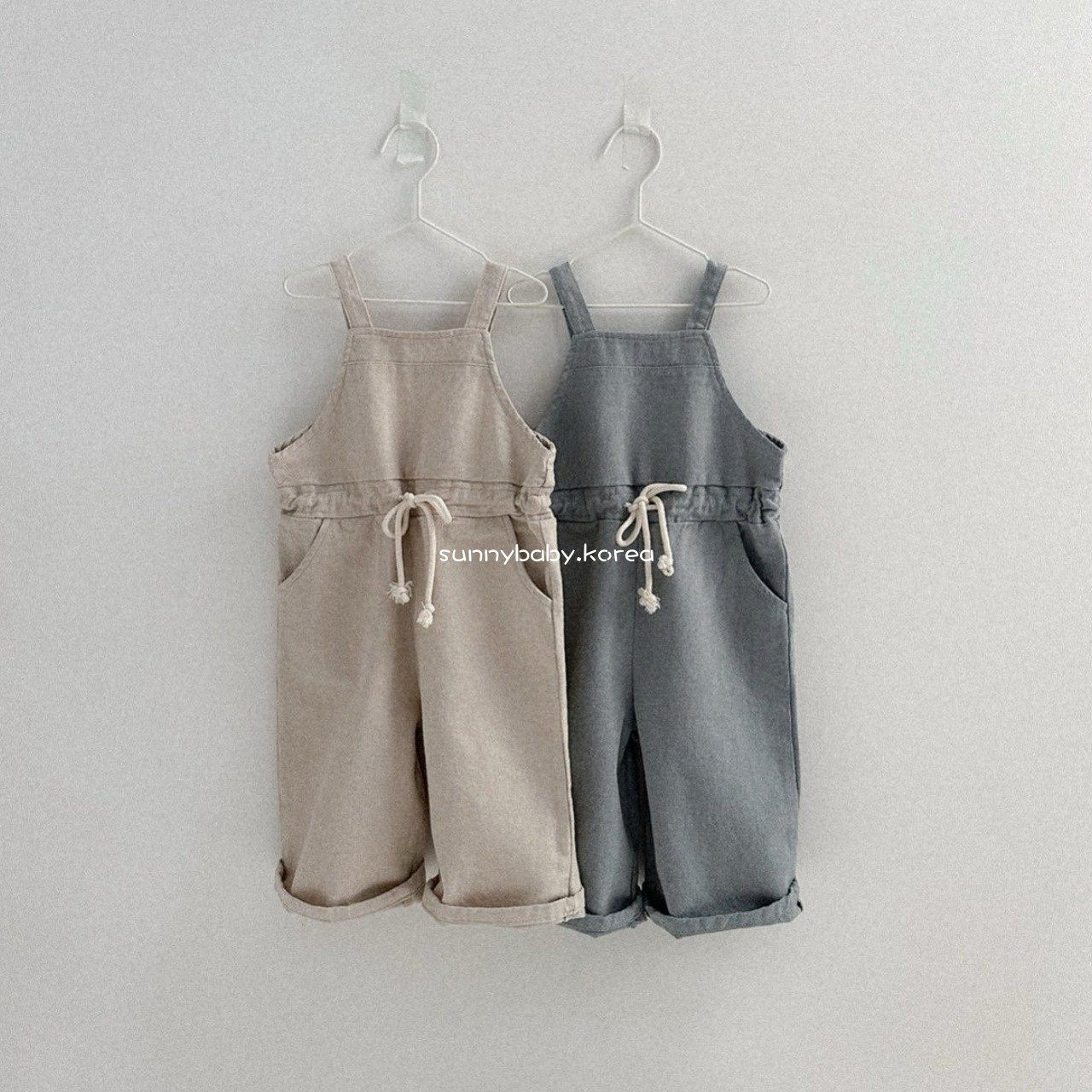 minirobe韩国进口童装代购26春中小童男女童简约抽绳连体裤背带裤,童装/婴儿装/亲子装,裤子,淘宝优惠券,粉丝福利购,淘宝优惠卷