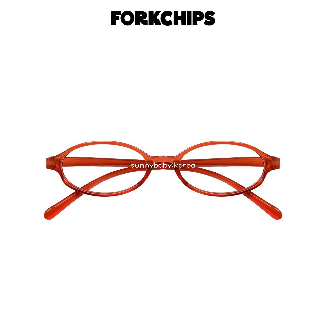 FORKCHIPS韩国进口童装代购26夏女童大小童凹造型太阳镜眼镜配饰