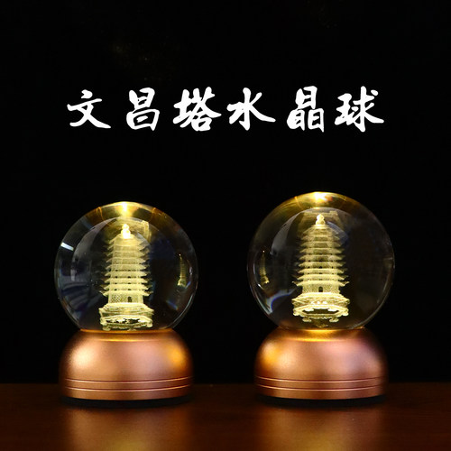 文昌塔水晶球灯LED长明灯