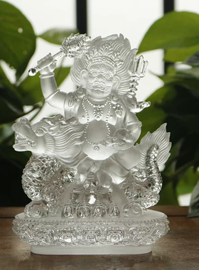 古法琉璃供奉居家镇宅财神爷包邮