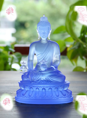 古法琉璃药师佛密宗如来三宝佛