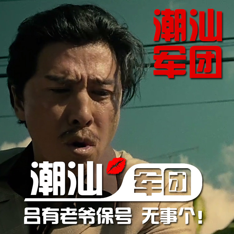汽车个性拉花段友抖友网红贴纸潮汕军团车贴纸创意胶己人反光车贴