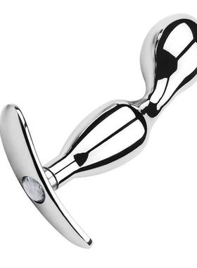 Stainless Steel Smooth Anal Plug Butt Plug Metal Anal balls