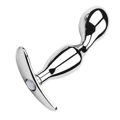 Stainless Steel Smooth Anal Plug Butt Plug Metal Anal balls