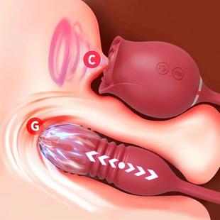 Rose-Sucking Vibrator Female G Spot Nipple Clitoris Stimulat