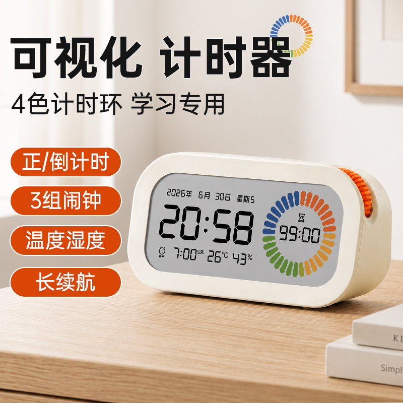可视化计时器闹钟时钟三合一图片