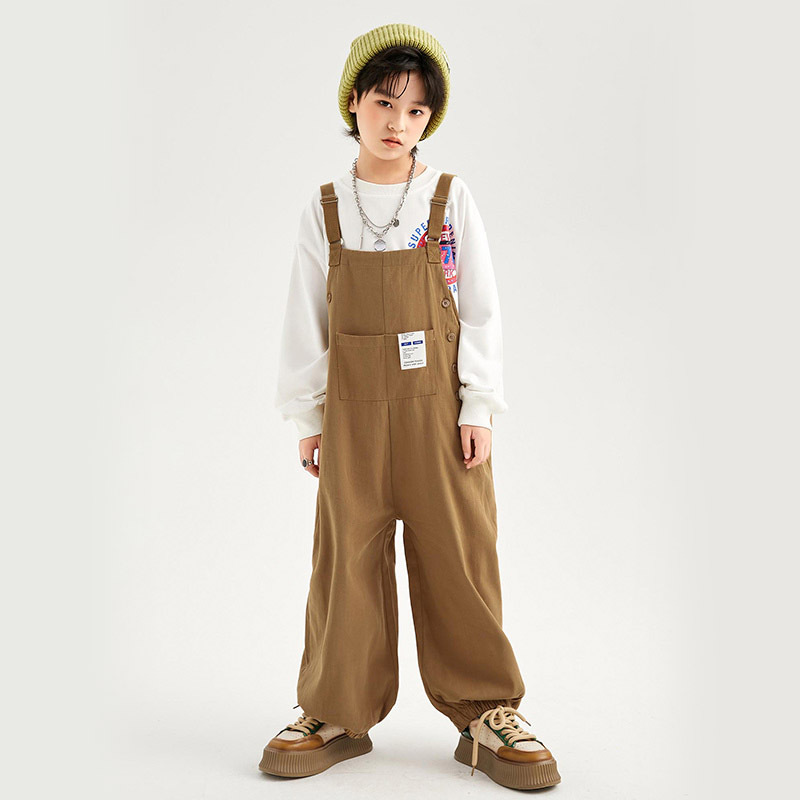 街舞儿童潮服嘻哈酷帅男女童模特走秀潮装少儿hiphop舞台表演套装