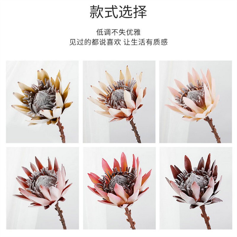 仿真霸王花多款式单束装