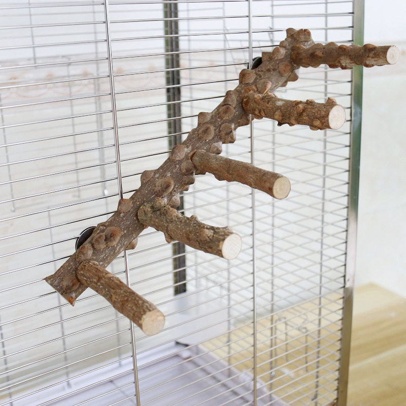 用品 鸟磨爪棒 花椒木站棒 鸟磨砂棒 花椒木站杠 花椒鸟玩具
