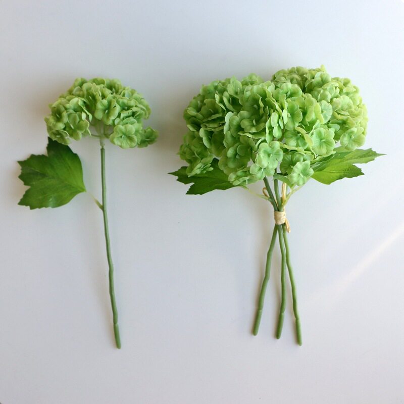 高档3D手感碎花绣球假花