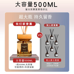 WIACHNN/蕙秀 500ML星级酒店香薰家用卧室内持久留香厕所香氛