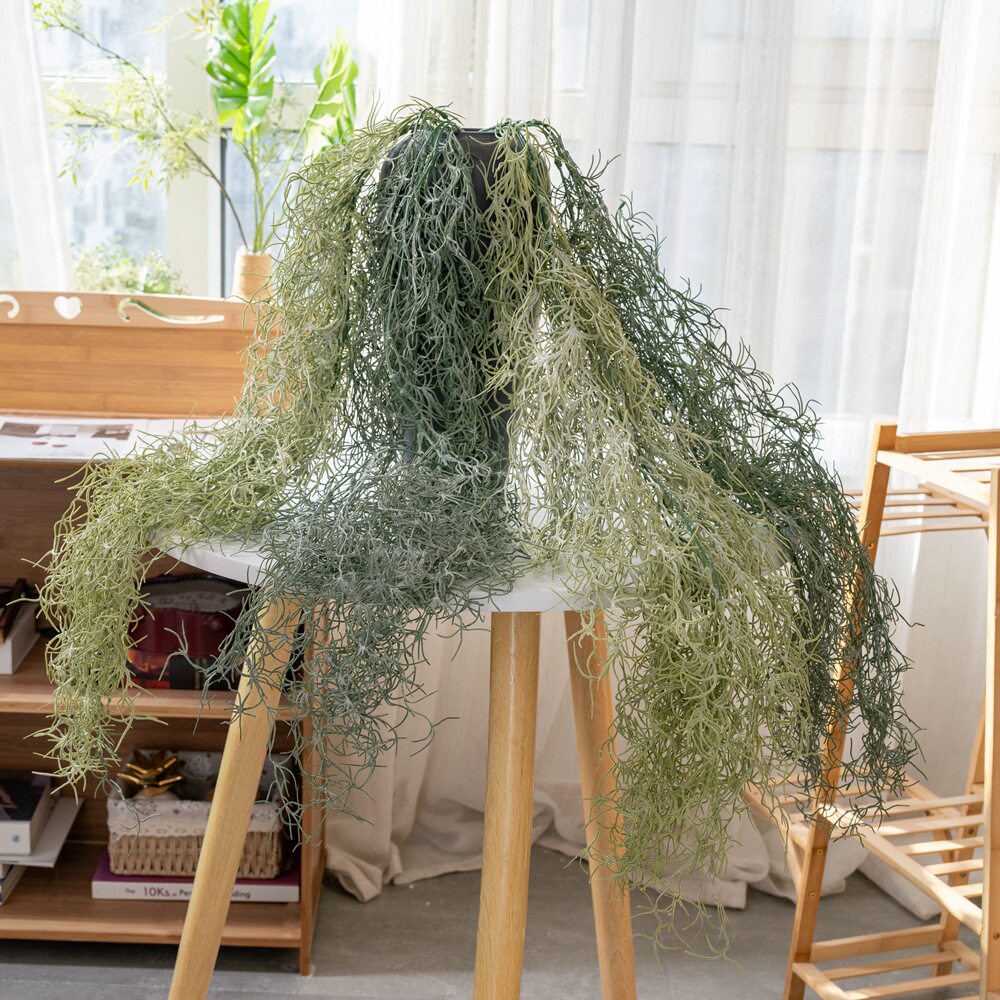 多肉植物空气吊藤草仿真花家庭装饰婚庆植物墙假花MW53464