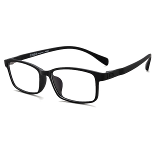 里斯特树脂眼镜男近视无金属无螺丝塑料眼镜框大脸配镜近视镜女款