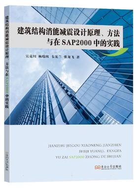 建筑结构消能减震设计原理、方法与在SAP2000中的实践