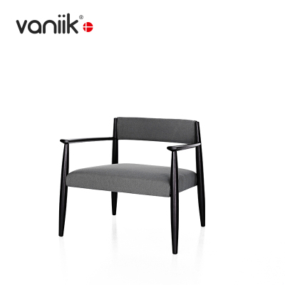 vaniik/北欧简约实木单人矮椅休闲设计师创意Ghiaccio沙发椅