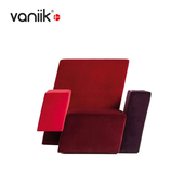 轻奢艺术设计异形客厅装 vaniik 意式 饰休闲Italic单人沙发扶手椅