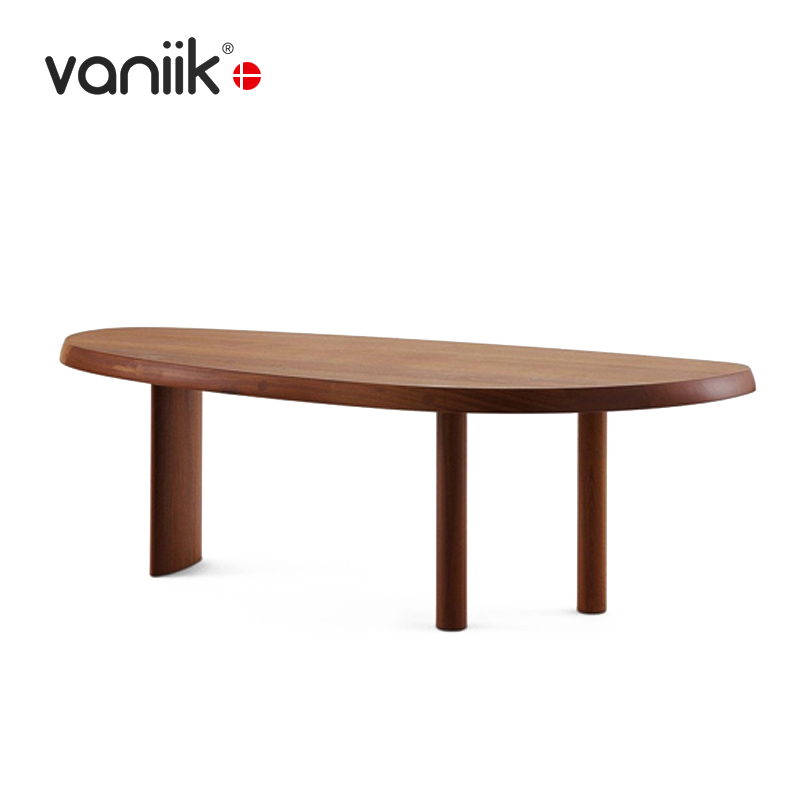 vaniik/意式轻奢设计样板间实木异形Table en Forme Libre525餐桌