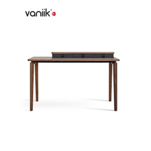 vaniik 轻奢实木书房学习写字桌Note长方形办公电脑桌 意式