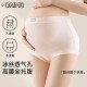 孕妇内裤 冰薄A类 新设计卡通孕早中晚期透气产后专用大码 裸感