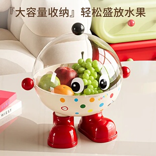 水果盘新款家用客厅茶几果盘精致高档洗菜盆创意大容量零食干果盘