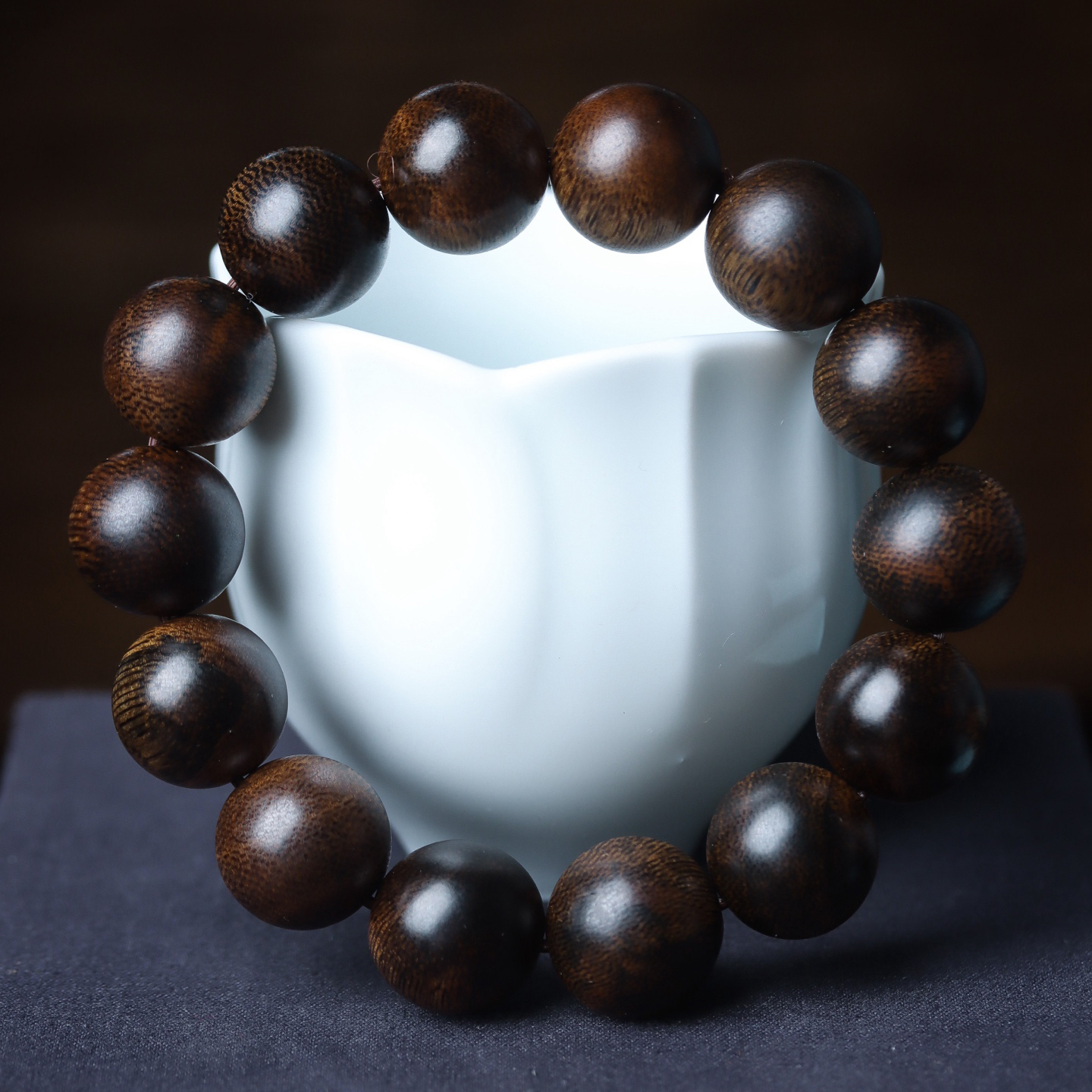 秒沉水沉香越南芽庄白奇楠沉香手串老料天然保真正宗满油脂高浓厚