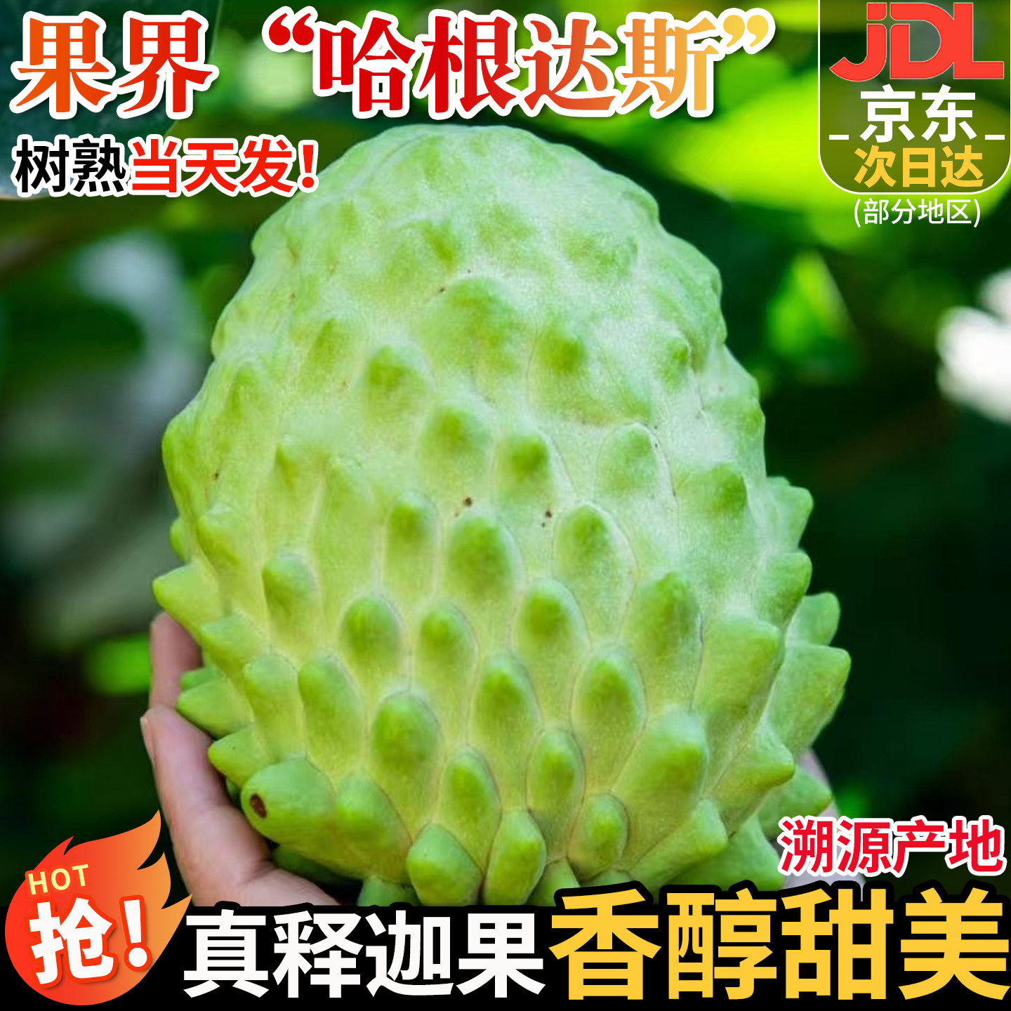 果怡芬大目释迦新鲜水果番荔枝