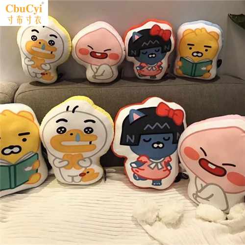 韩国kakao friends ryan居家布艺抱枕卡考狮屁|ruв категории домашний ткань, подушка/подушка - от Buy2taobao.com для оказания профессиональной услуги покупки агента Taobao