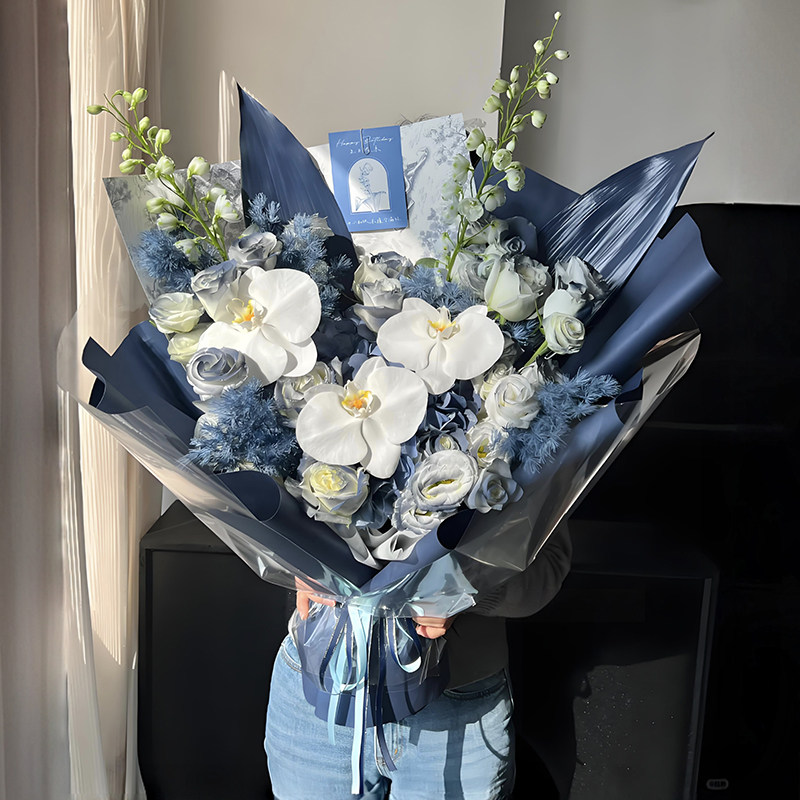 教师节花束送男士商务玫瑰生日鲜花同城速递配送上海北京杭州花店