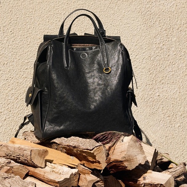 新款循迹系列双肩包小号复古14寸电脑包通勤包轻便小众设计感旅行