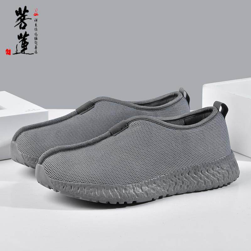 特价菩莲僧鞋男春秋款男女款软底僧人鞋四季和尚鞋夏季透气居士鞋