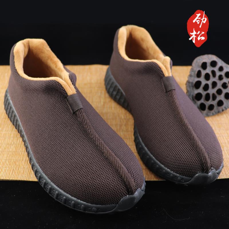 25新款劲松僧鞋二棉鞋加绒棉鞋冬和尚棉鞋出家人僧人道士鞋男女款