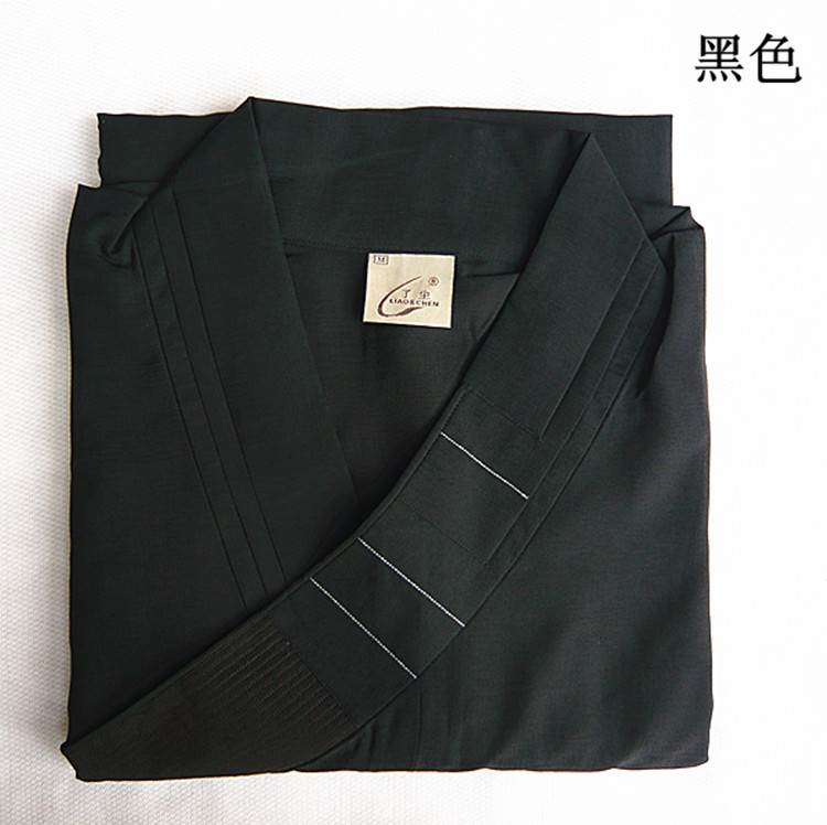 特卖了尘牌居士海青僧衣僧服男女台麻不透明居士服海青 深咖啡色