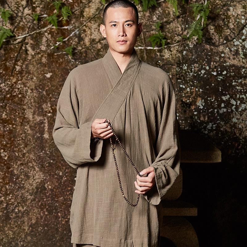 特价慈缘僧服罗汉褂夏季纯棉僧衣短褂男女薄款僧袍套装出家师父和