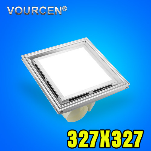 VOURCEN327*327集成吊顶换气LED照明合一滚珠静音美赫巴帝斯通用
