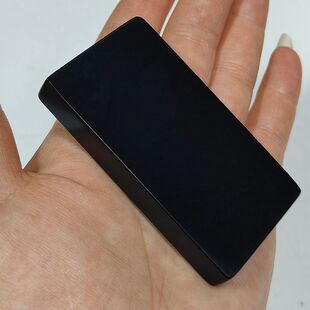 87克和田玉墨玉籽料切块 黑羊脂纯黑墨玉一细精品高货牌子料保真